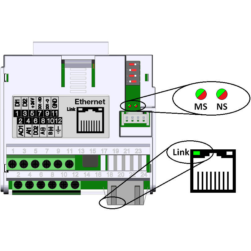 CFW500-CEMB-TCP WEG Modbus-TCP Plug-In Communication Module | Witmer ...