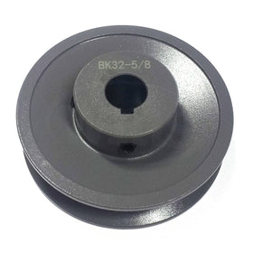 BK3210 3.35" X 5/8" BK Single Groove V-Pulley