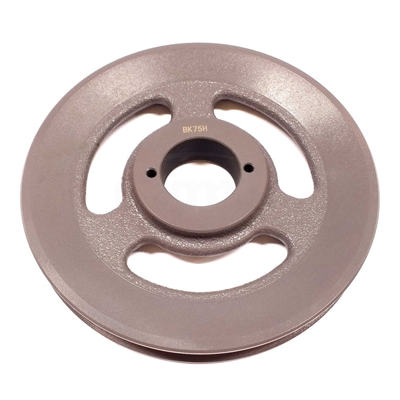 BK75H 7.25" "H" Style BK Single Groove V-Pulley