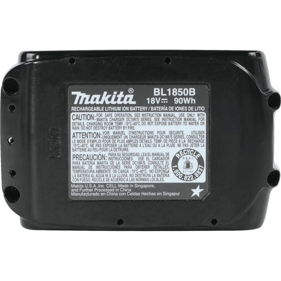 BL1850B Makita 18 V Battery, 5.0Ah