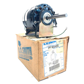 BLR640S A.O. Smith 1/4 HP Electric Motor, 115V, 1050 RPM, Model B42A91A01 - 0