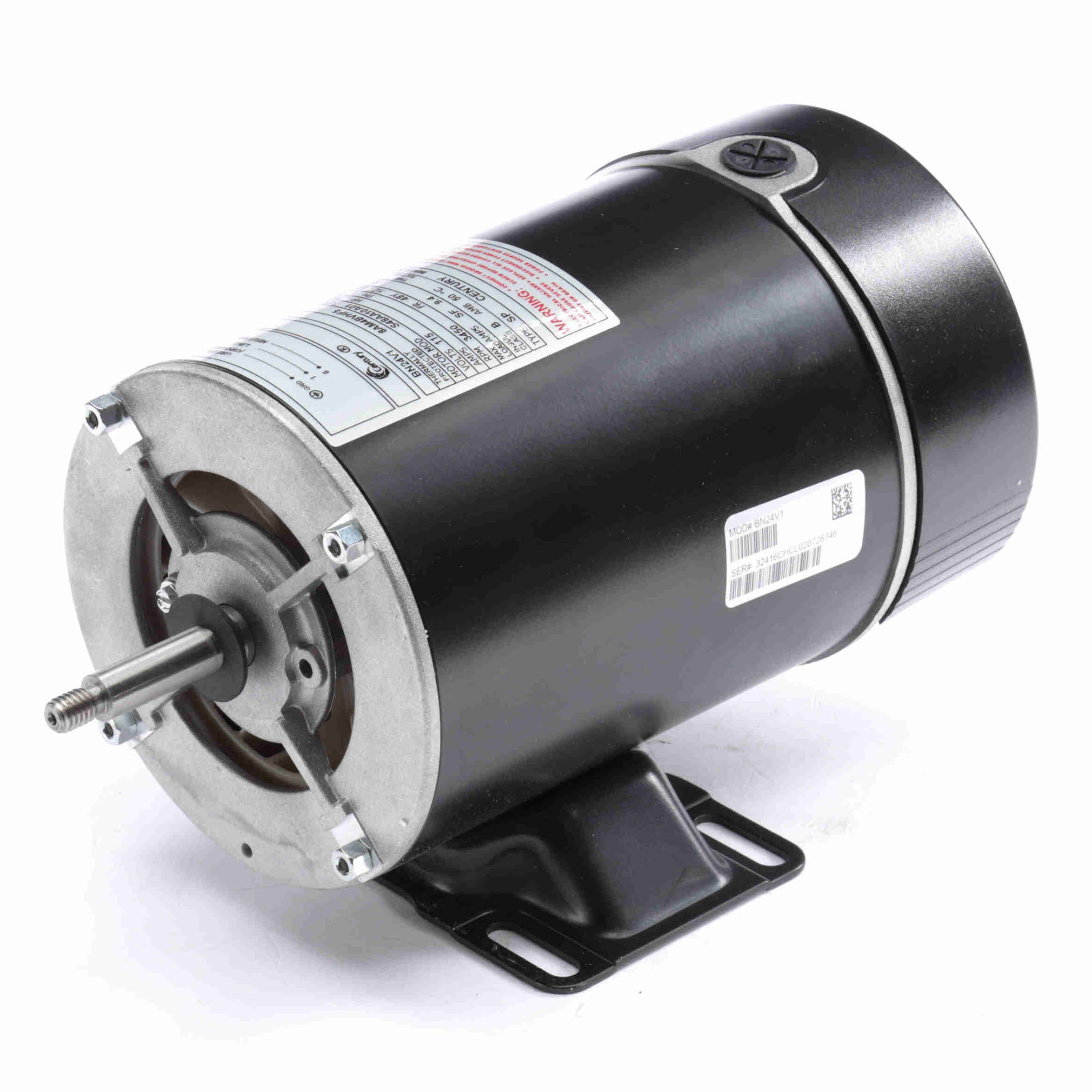 BN24V1 Century 3/4HP Pool & Spa Pump Electric Motor, 3450RPM - 0