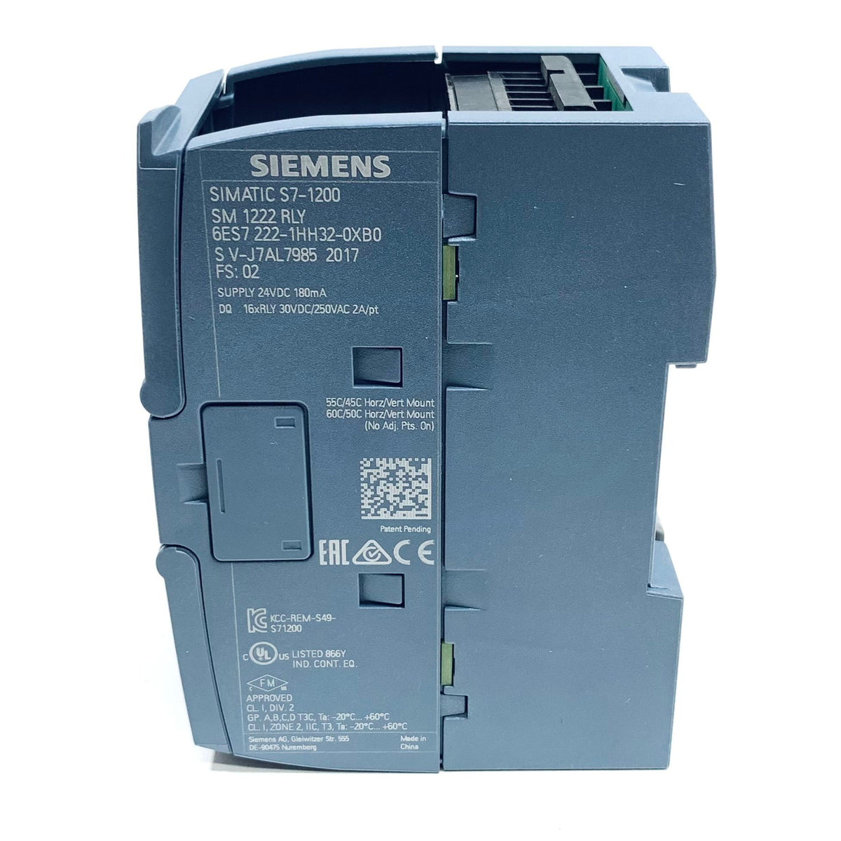 Simatic SM 1222 RLY Siemens PLC | Witmer Motor Service