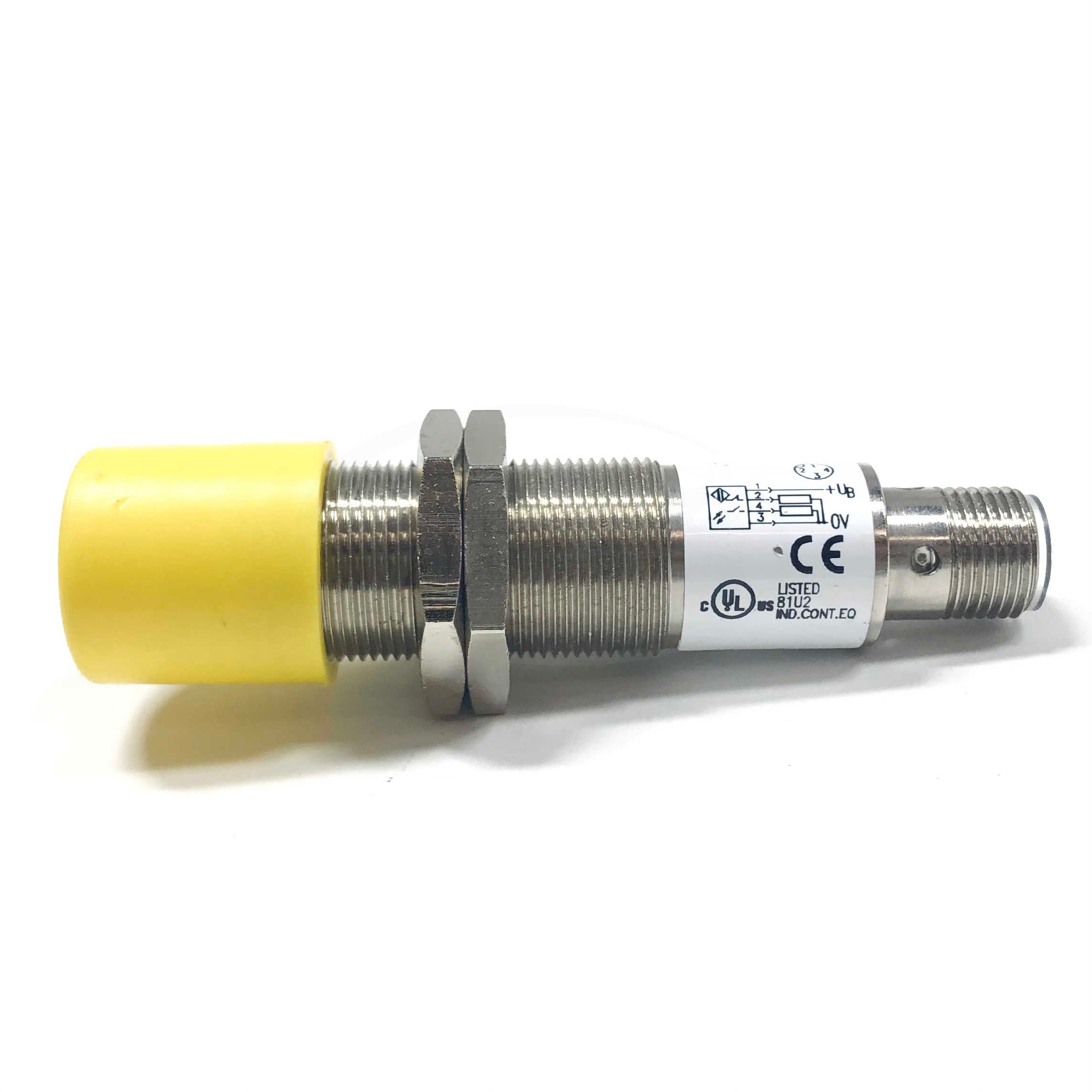 BOS0049 Balluff Photoelectric Sensor, 10-30V, BOS 18M-PA-1PD-E5-C-S4