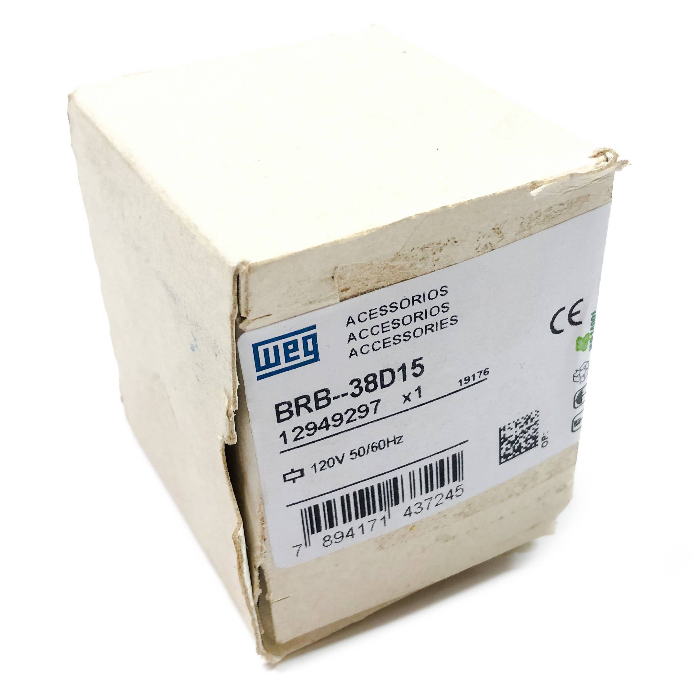 BRB-38D15 WEG Spare Magnetic Coil, 120VAC 50/60Hz - 0