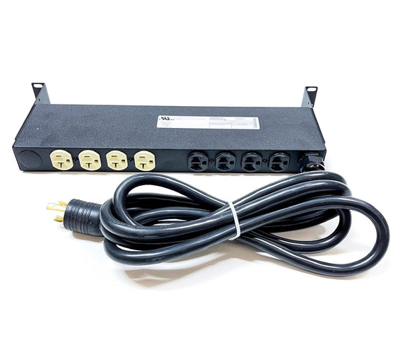 Geist BRD120-1036TL 19" Rack Mount PDU 30A/120V w/ 12 x 5-15/20R Outlets