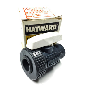 BV10050S Hayward 1/2" PVC Ball Valve, Viton