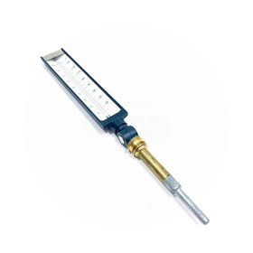 BX91406 Trerice Thermometer, 0/160F, Stem 6" ALUM. A00604