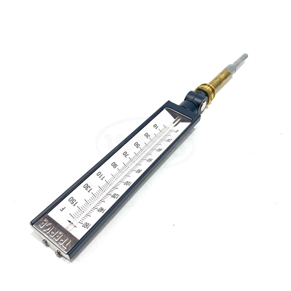 BX91406 Trerice Thermometer, 0/160F, Stem 6" ALUM. A00604
