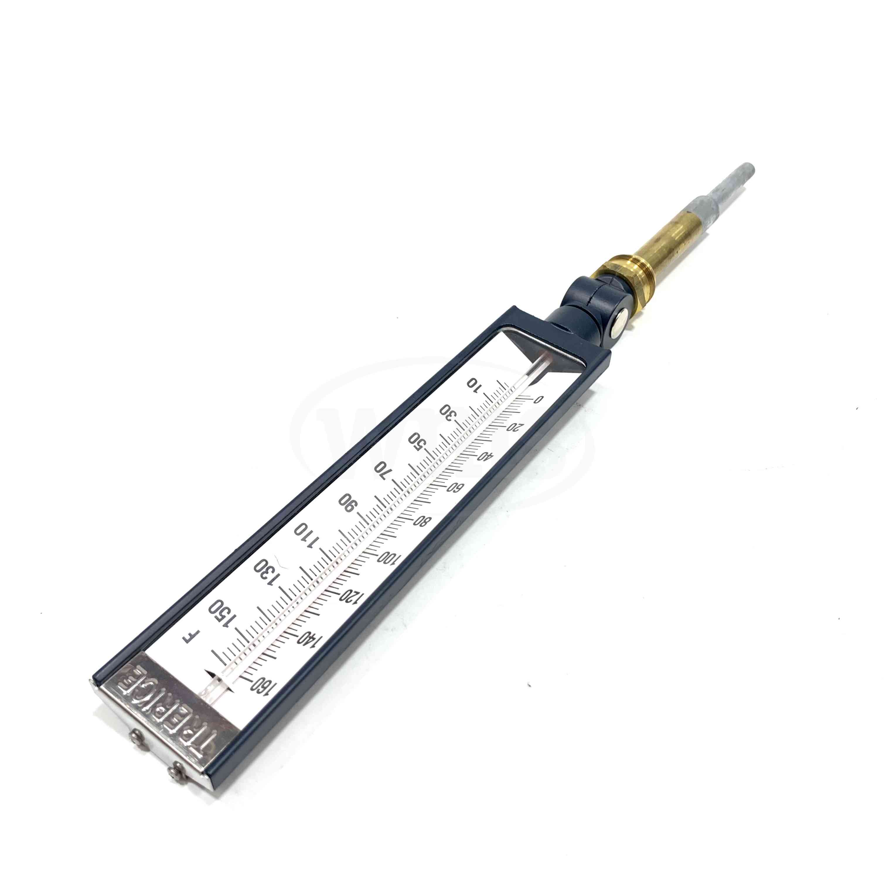 BX91406 Trerice Thermometer, 0/160F, Stem 6" ALUM. A00604