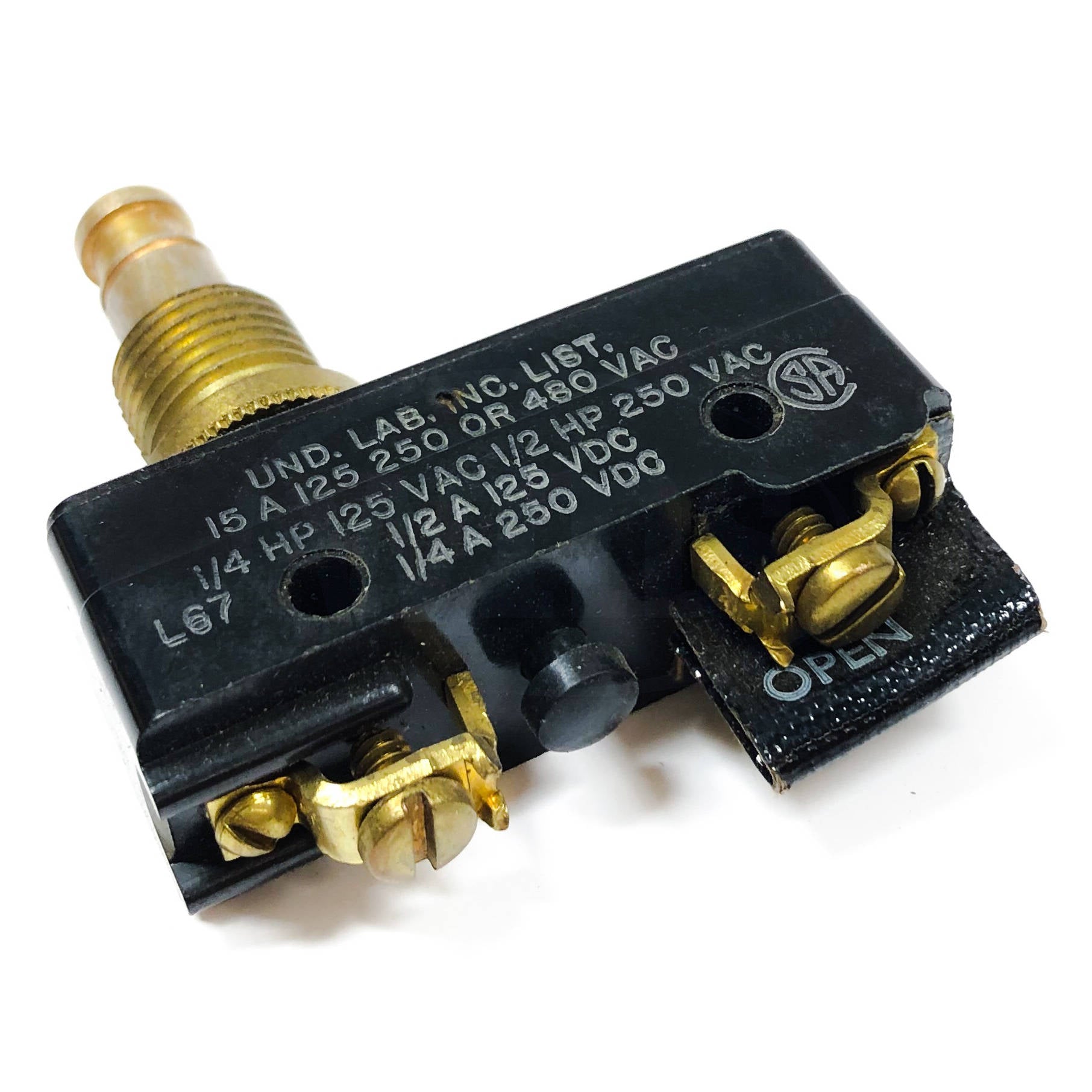 BZ-RQX167 Honeywell Large Basic Switch, SPDT - 0