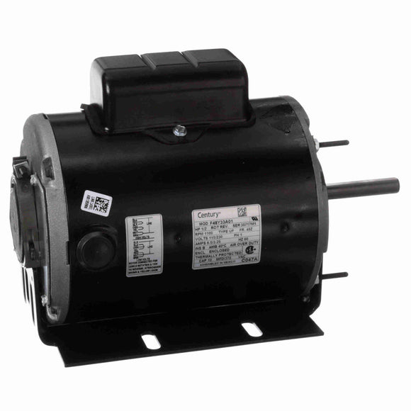 C047A Century 1/2HP Electric Motor, 1100RPM