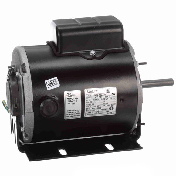 C059A Century 1/4HP Electric Motor, 1100RPM