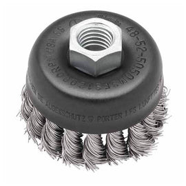 48-52-5050 3" Knot Wire Cup Brush - SS