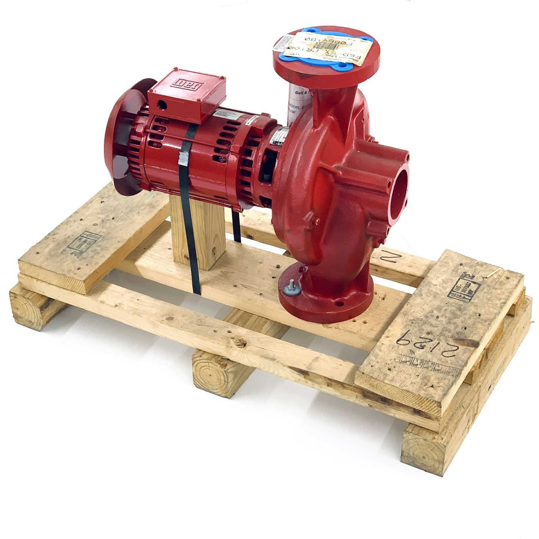 C150620 Bell & Gossett Series 80 Pump, 3X9.5B, 5HP,1750RPM, 3Ph, 00518OP3E184JMV - 0