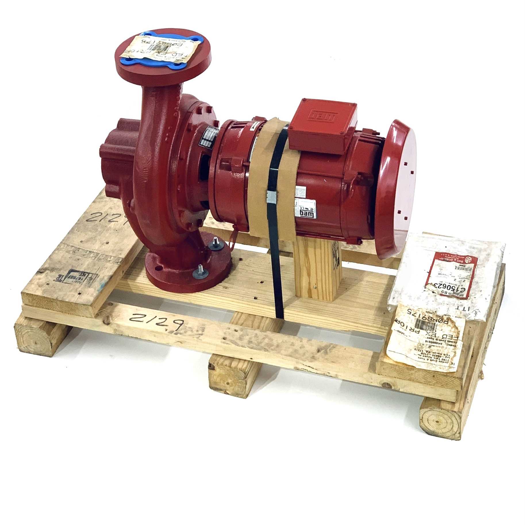 C150623 Bell & Gossett Series 80 Pump, 3X9.5B, 7.5HP, 00718OP3E213JMV,