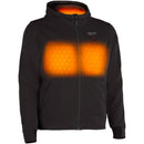 M200B-21XL Milwaukee M12 Heated Hoodie Kit, Black, XL
