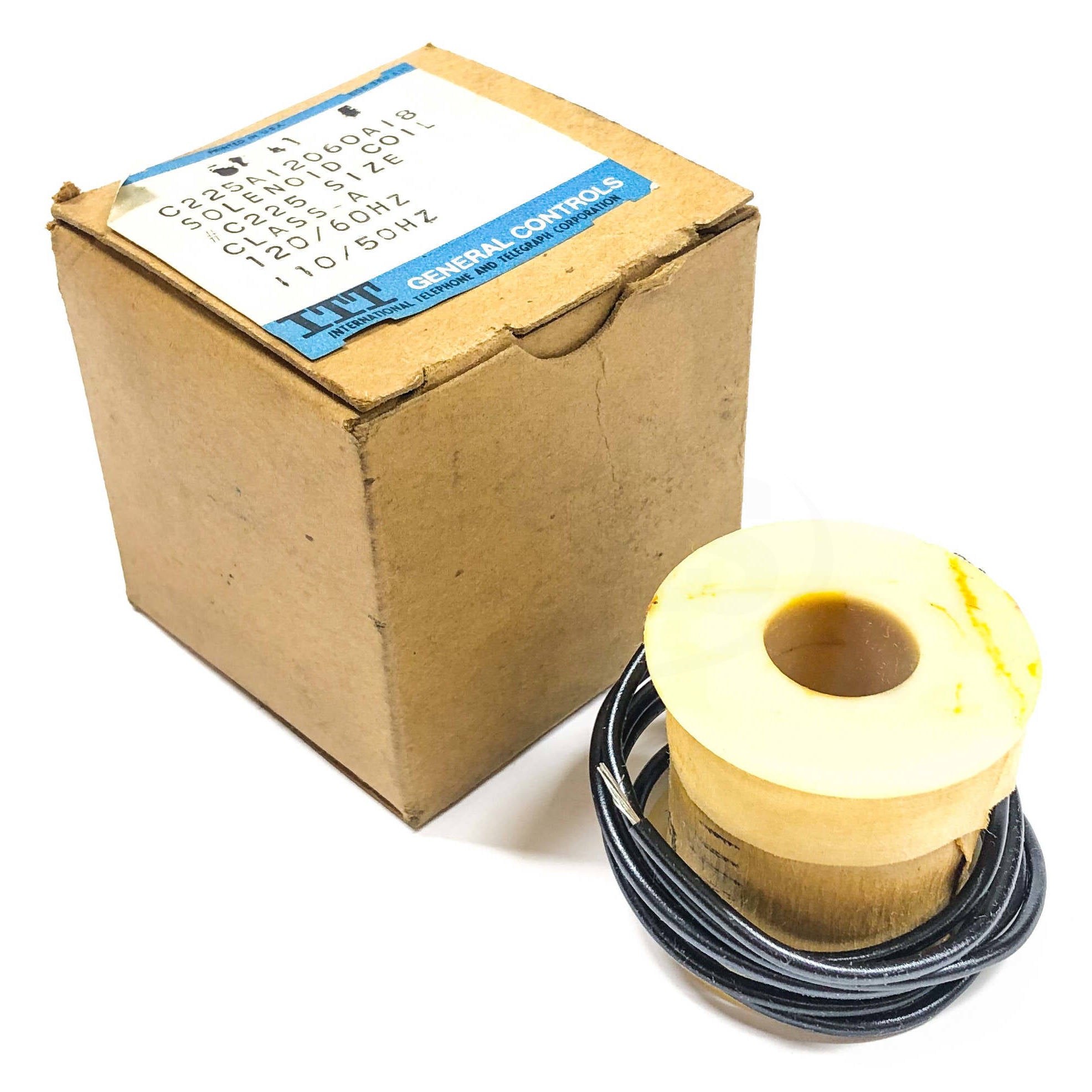 C225A12060A18 ITT General Controls Solenoid Coil Class A, 120/60 Hz, 110/50 Hz