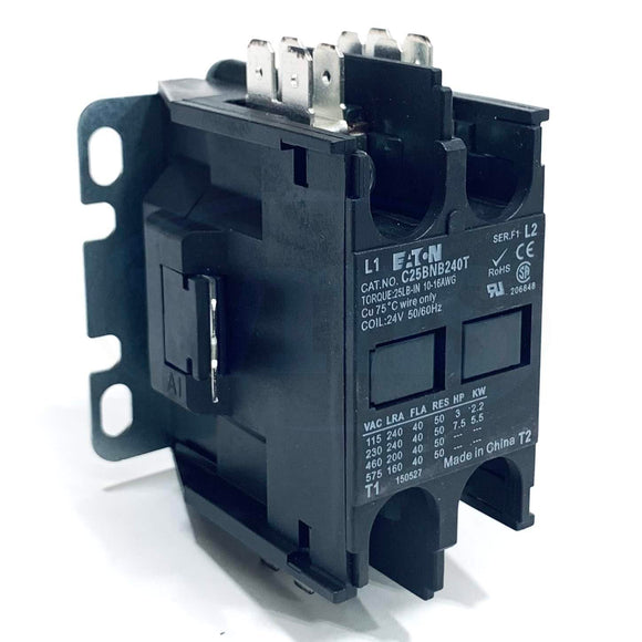 C25BNB240T Eaton Definite Purpose Contactor 40A, 277 Vac, 60 Hz