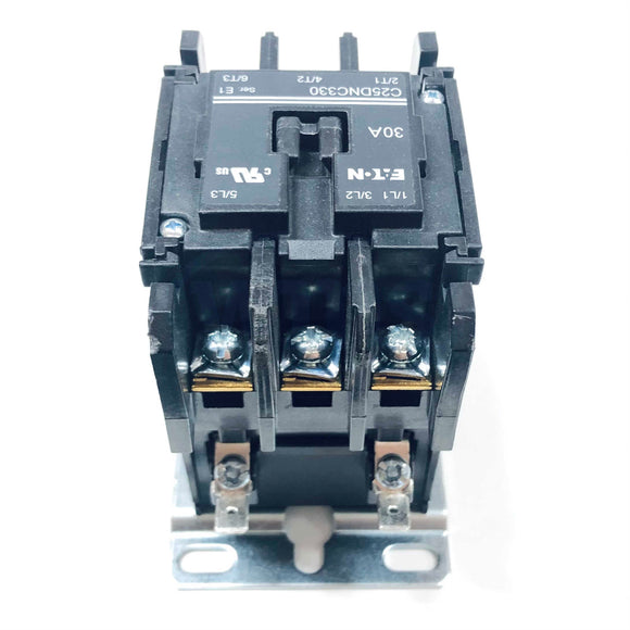 C25DNC330B Eaton 3-Pole Definite Purpose Contactor, 30A, 208/240V Coil, 50/60Hz
