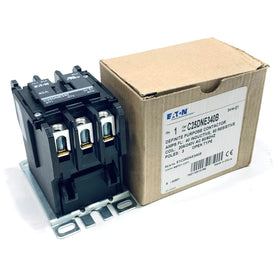 C25DNE340B Eaton Definite Purpose Contactor, 208V/50 Hz, 240V/60 Hz, - 0