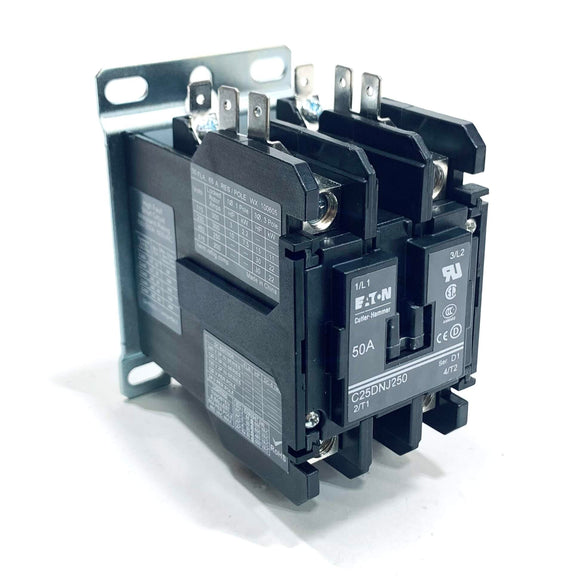 C25DNJ250B Eaton Definite Purpose Contactor 2P,  208-240VAC