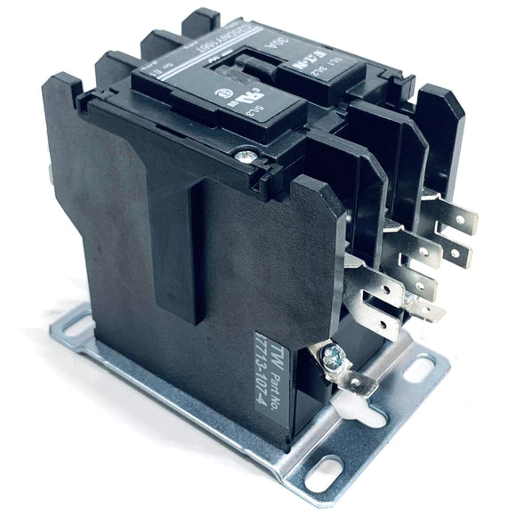 C25DNY166T Eaton Definite Purpose Contactor 24V, AC, 50/60 Hz, 3 Pole