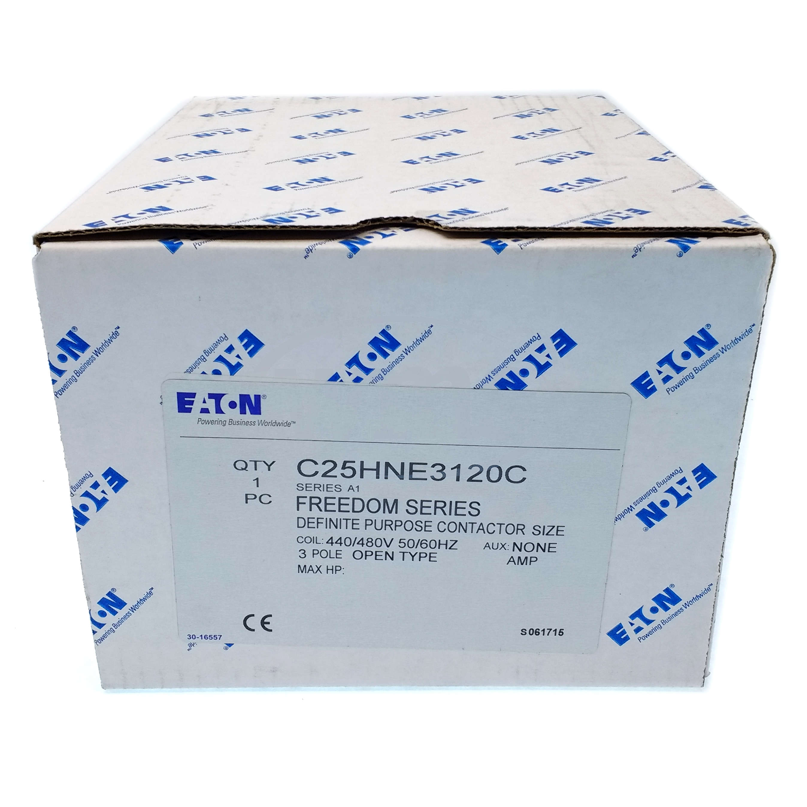 C25HNE3120C Eaton Definite Purpose Contactor, 120 Amp