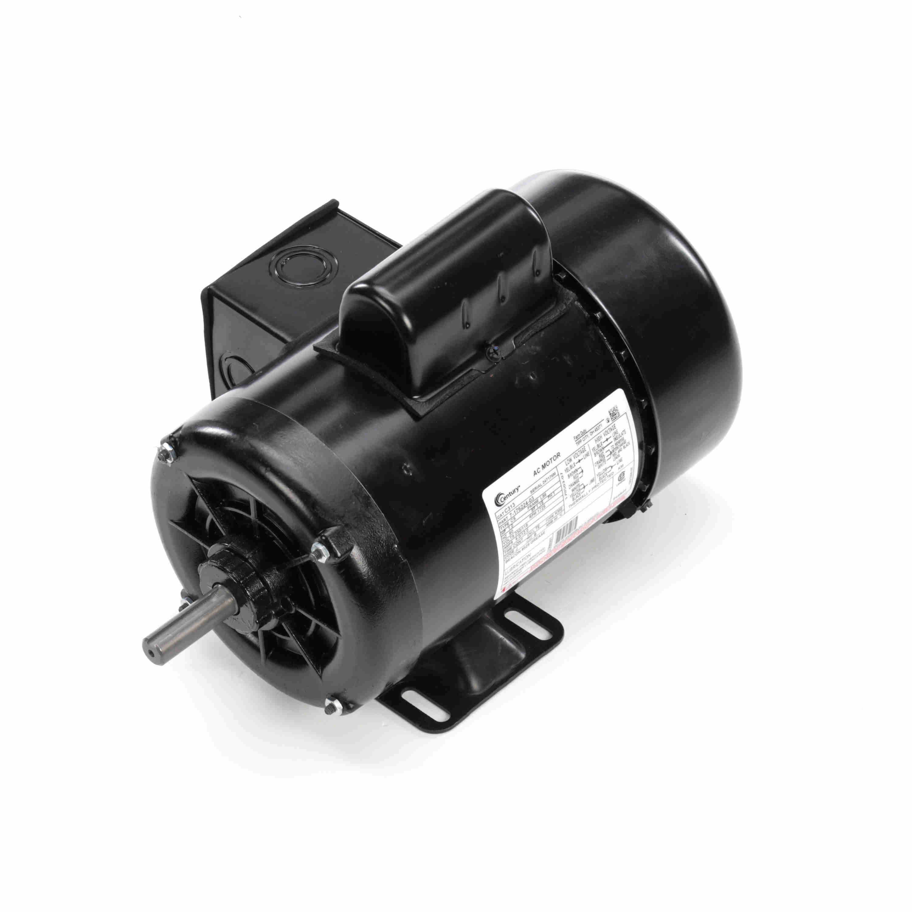 C313 Century 1HP Farm Duty Electric Motor, 1725RPM