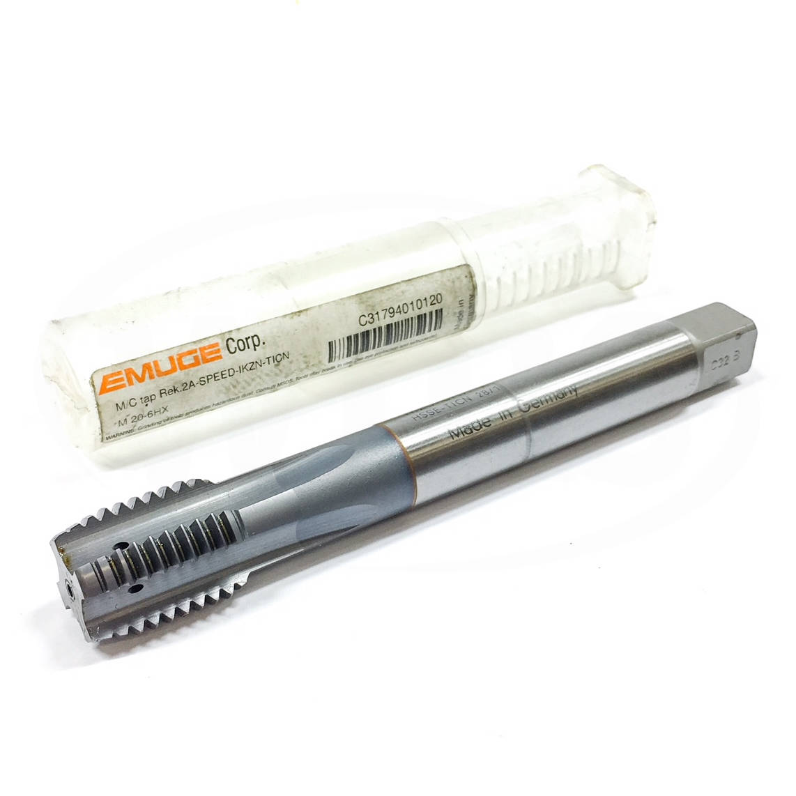 C3179401.0120 Emuge Reckord A M20-6HX Tap