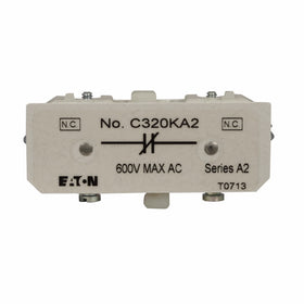 C320KA2 Cutler-Hammer Auxiliary Contact, 1NC - 0