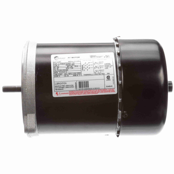 C347 Century 3/4HP Auger Drive Electric Motor, 1800RPM
