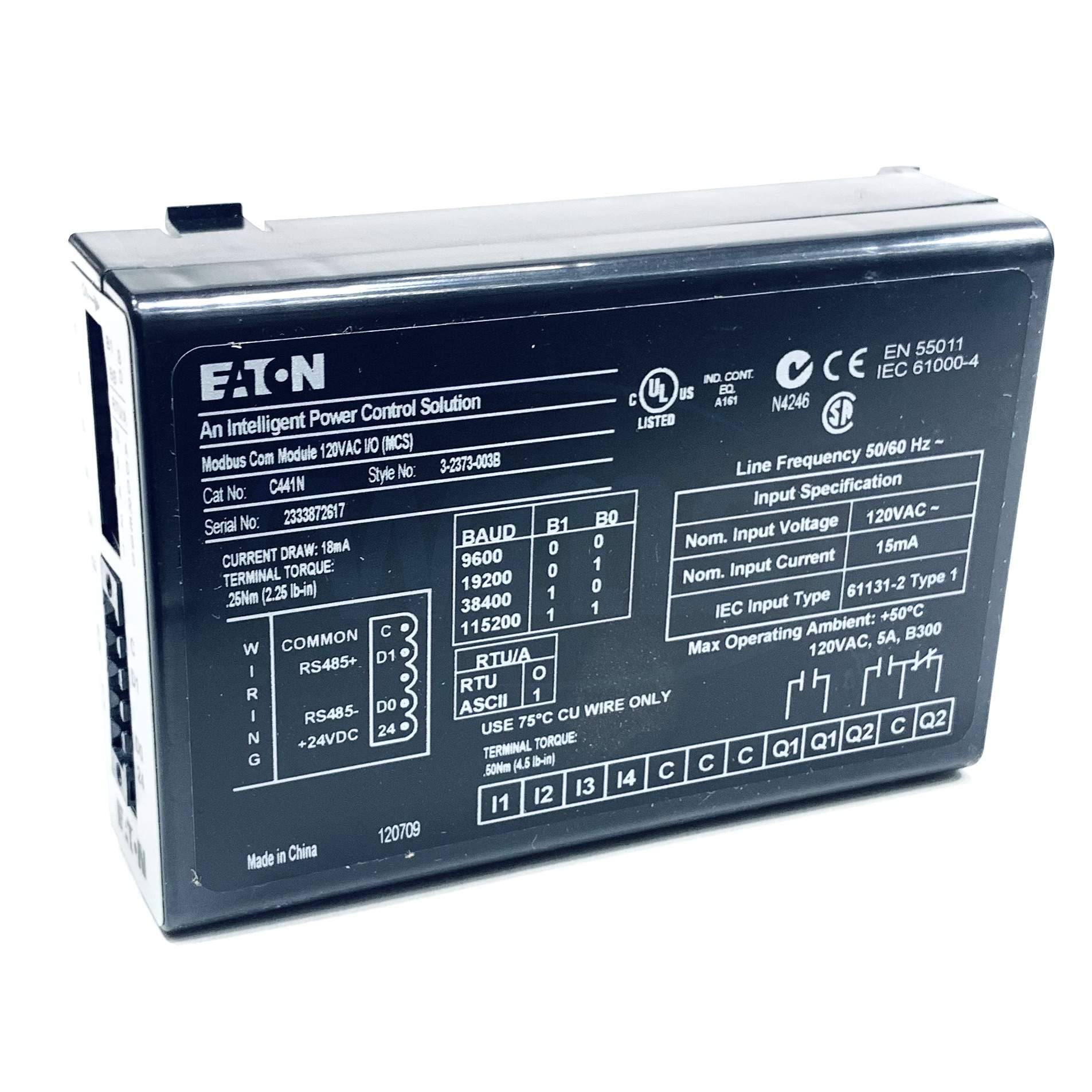 C441N Eaton Communication Module