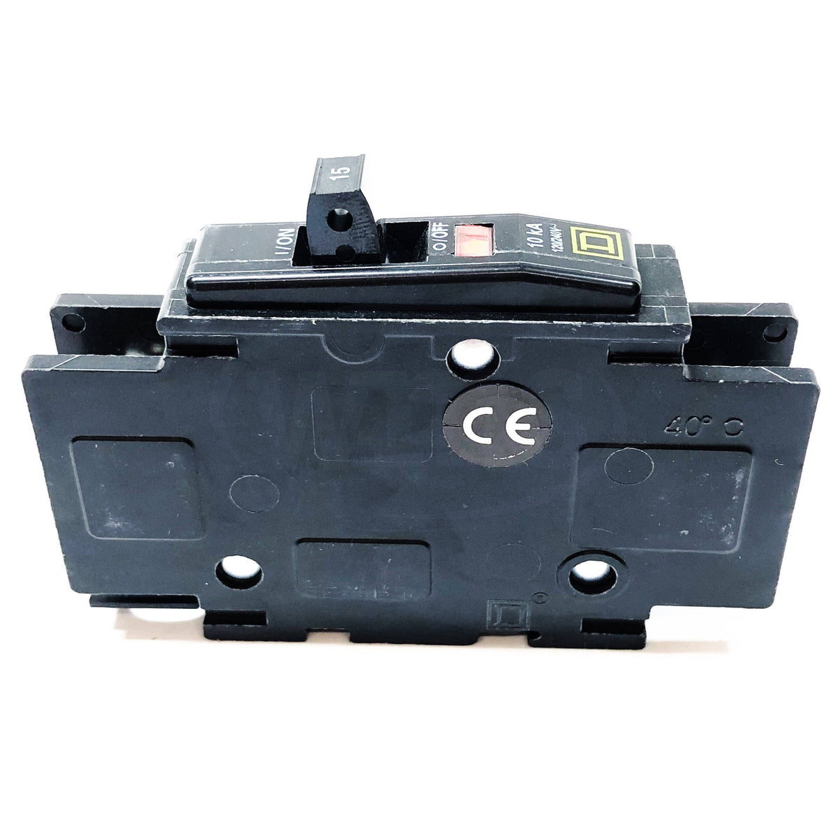 QOU115 Square D Miniature Circuit Breaker, 15 Amp, 1-Pole, 120/240VAC ...
