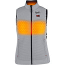 F300G-21M Milwaukee M12 Women's Heated AXIS Vest, Medium, Gray