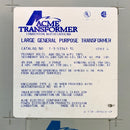 T-3-53343-3S Acme 45kVA 3Ph 480V-240V/120V Transformer