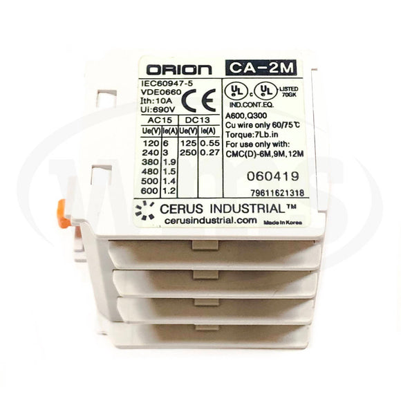 CA-2M Cerus Orion IEC60947-5 Mini Control Relay