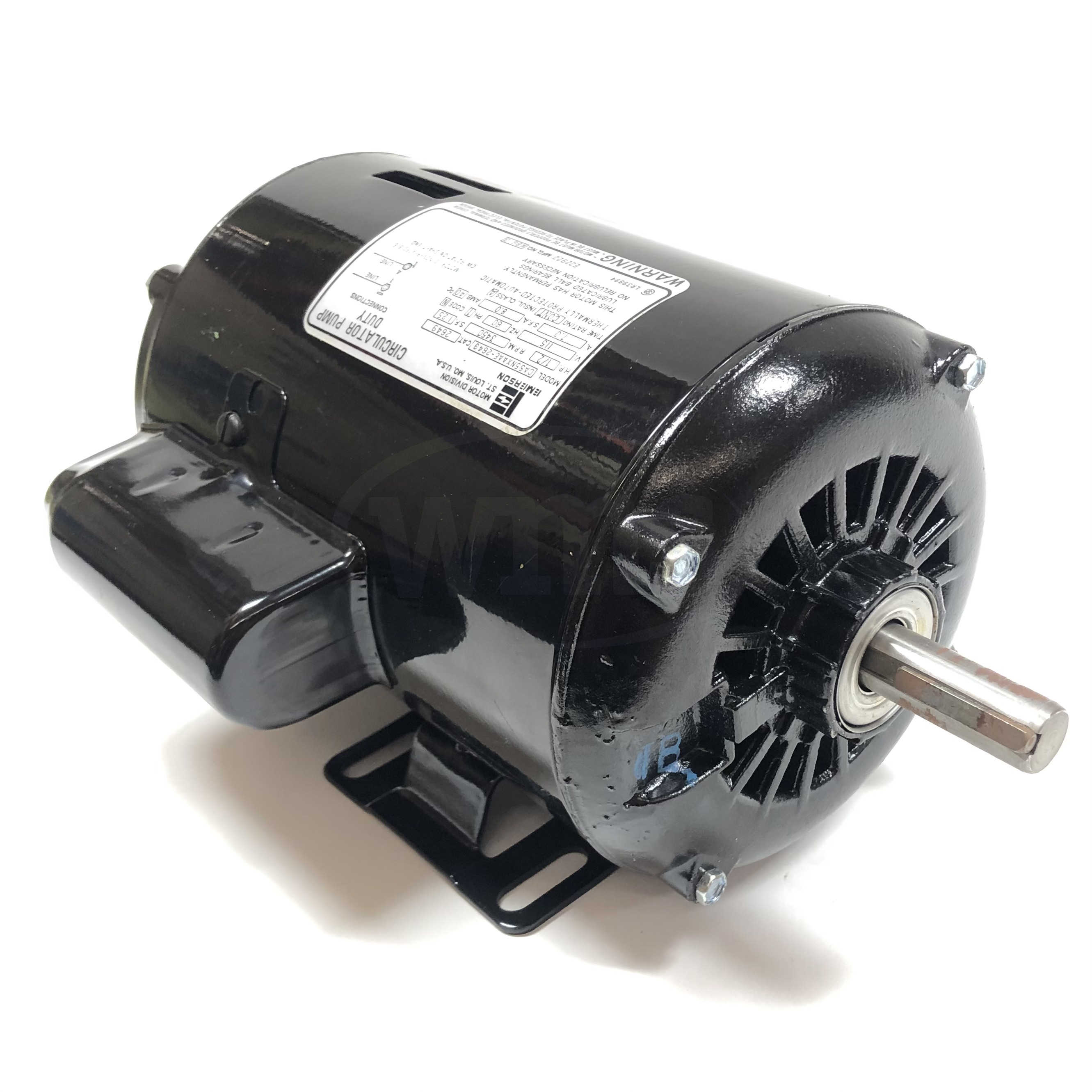 CA55NXAAE-2649 Emerson 1/2 Hp, 3450 RPM, 115V, 60Hz, 7.0A, Circulator Pump Motor