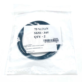 CAA086 Viton O-Ring, DRS Film Clamp, Size 344, QTY 2 - 0