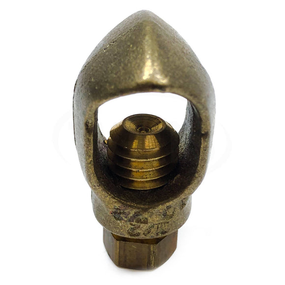 CAB-1 Teledyne Penn-Union Bronze Ground Rod Clamp 10 Sol.- 2 STR, 1/2" Rod Size
