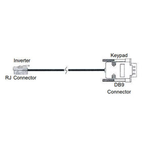 CAB-RS-10 WEG 33ft Remote Keypad Cable