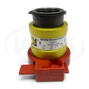 V35-6 Master Pneumatic 3-Way Inline Manual Lockout Sleeve Valve