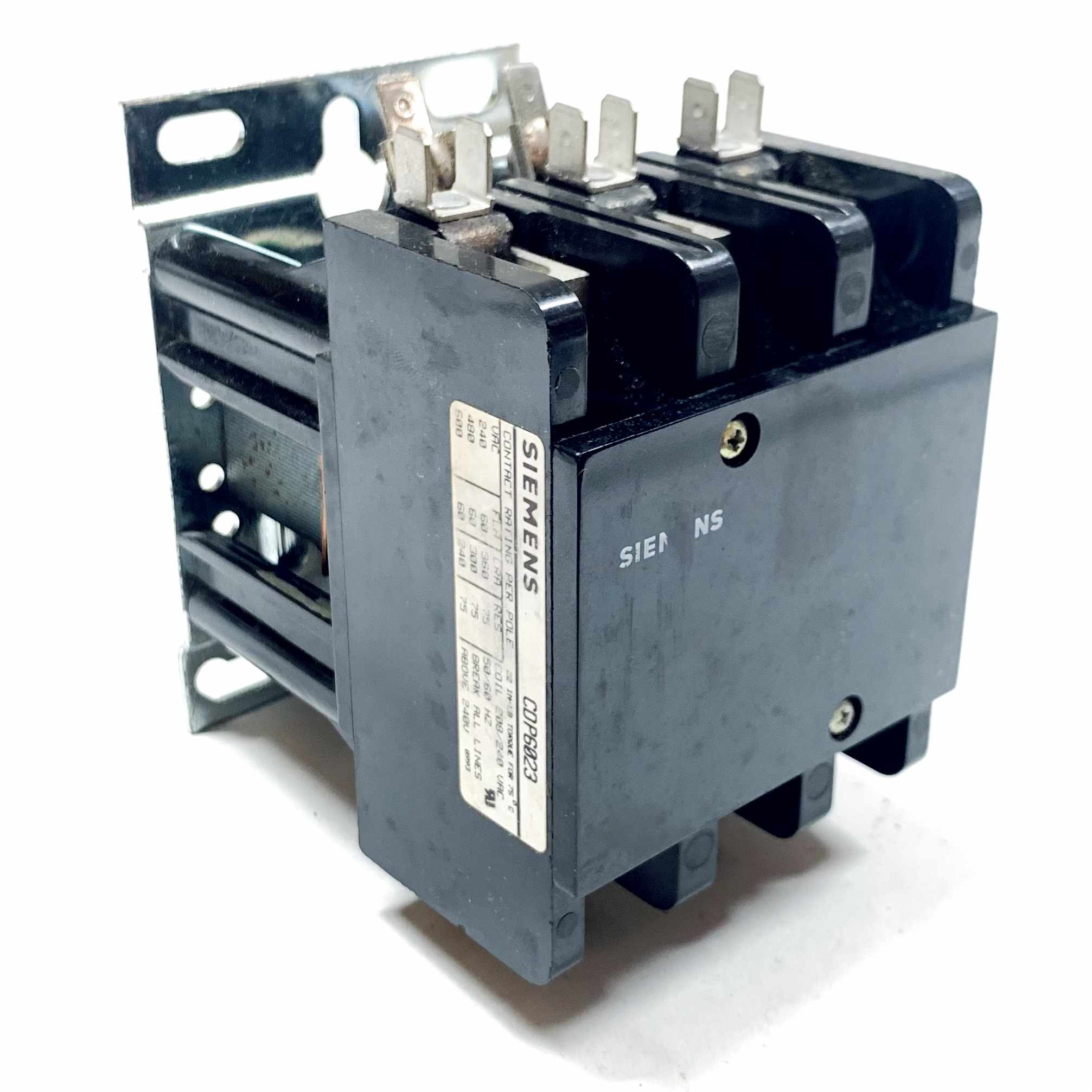 CDP6023 Siemens Contactor D.P. 3-Pole, 50/60Hz, 208/240V