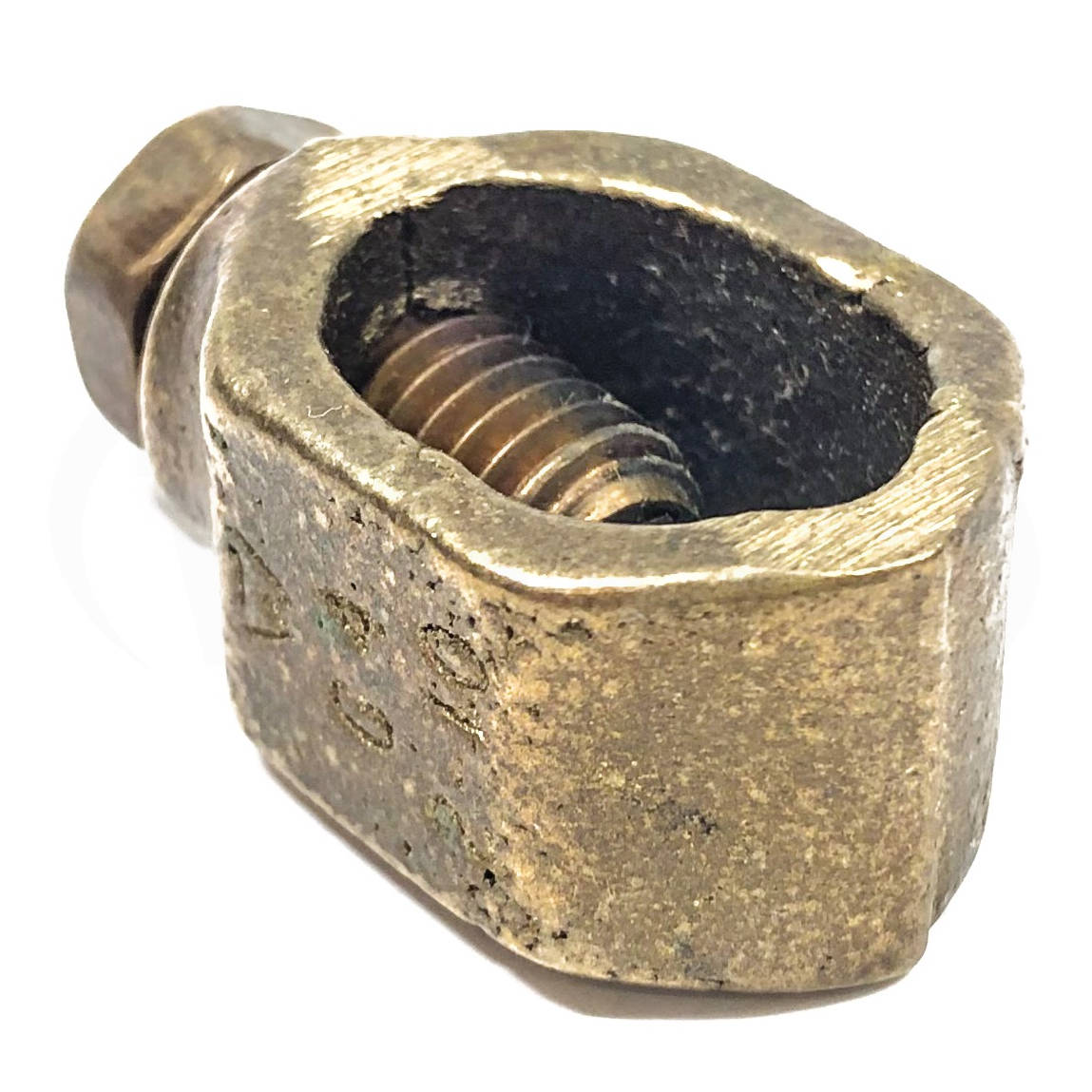CEB-1 Teledyne Penn-Union Bronze Ground Rod Clamps, 1/2" Rod, 8 SOL - 2 STR