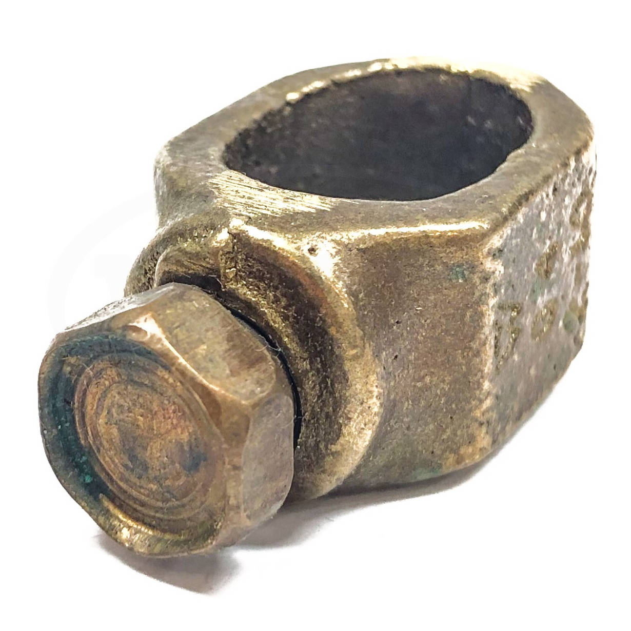 CEB-1 Teledyne Penn-Union Bronze Ground Rod Clamps, 1/2" Rod, 8 SOL - 2 STR - 0