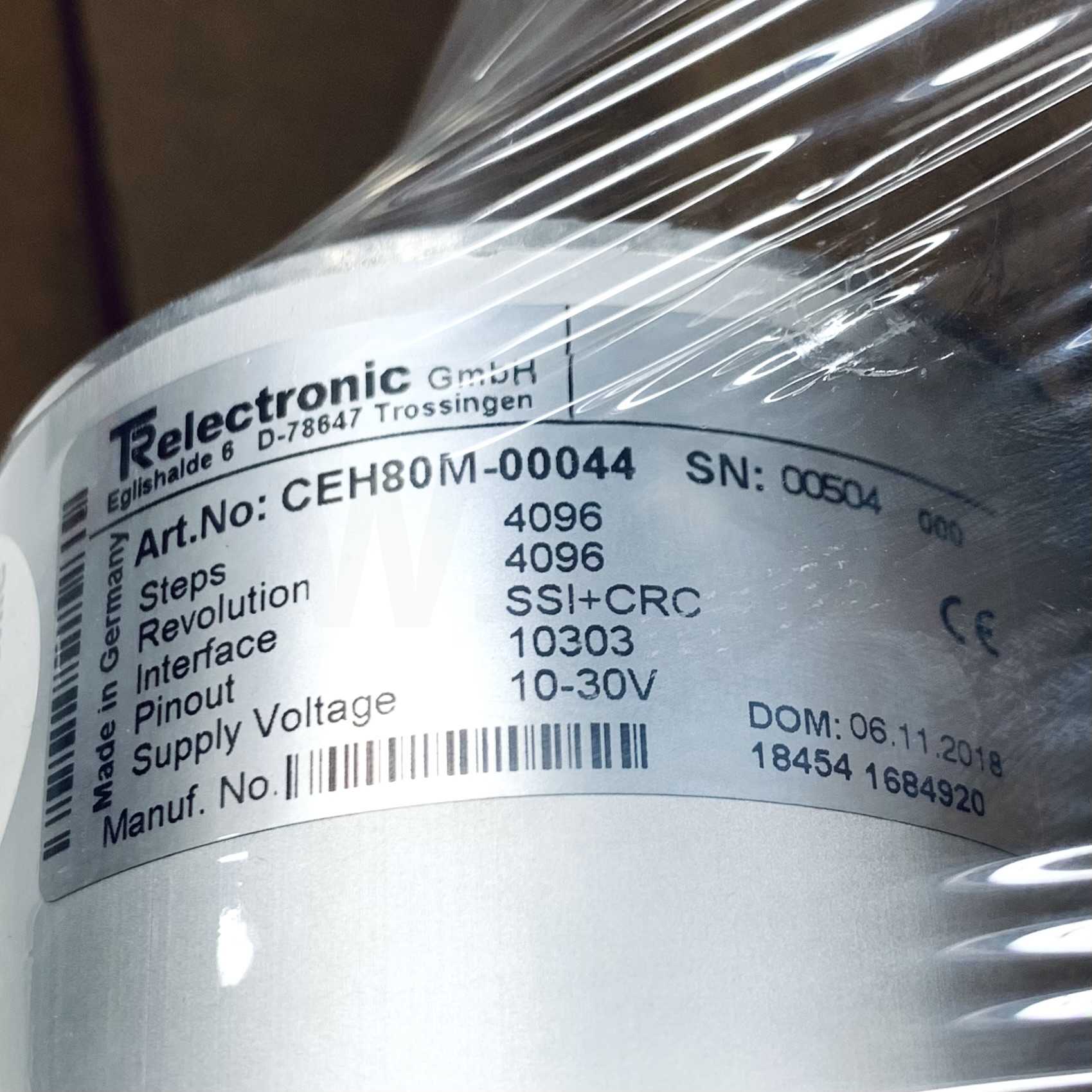 CEH80M-00044 TR Electronic Rotary Encoder, 10-30V