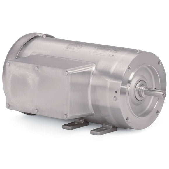 CFSWDL3504 Baldor 1/2HP Food Safe Stainless Steel Electric Motor, 1740RPM