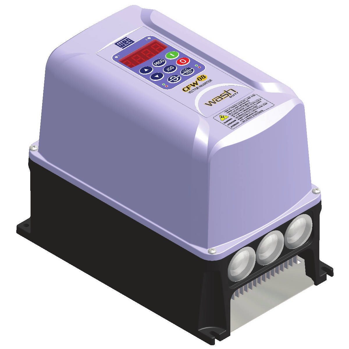 WEG CFW08 Variable Frequency Drive, 575 VAC, 3 Amps