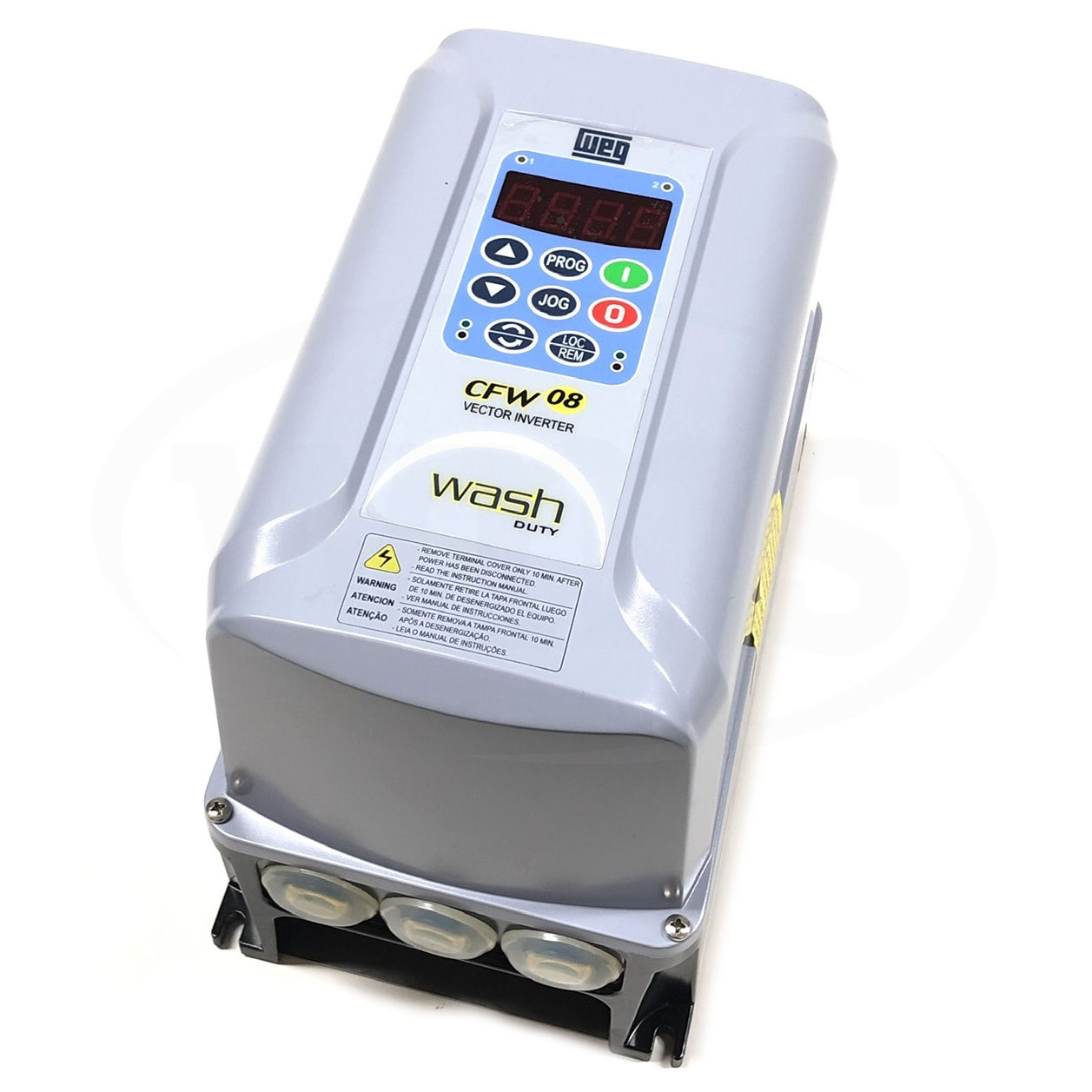 WEG CFW08 Variable Frequency Drive, 230 VAC, 10 Amps