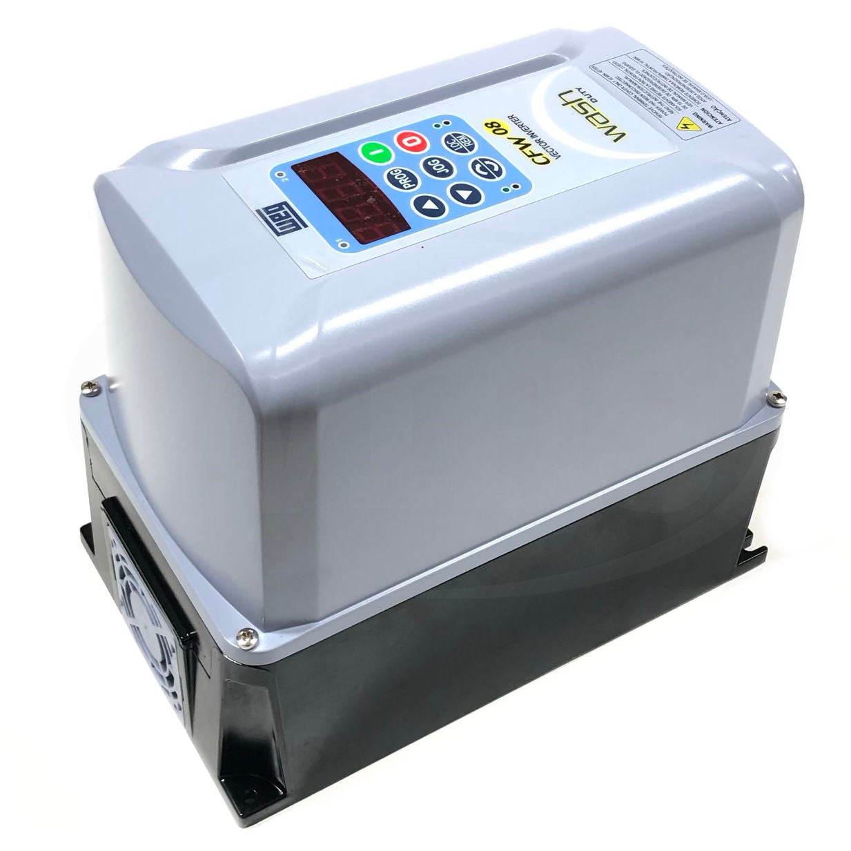 WEG CFW08 Variable Frequency Drive, 230 VAC, 10 Amps